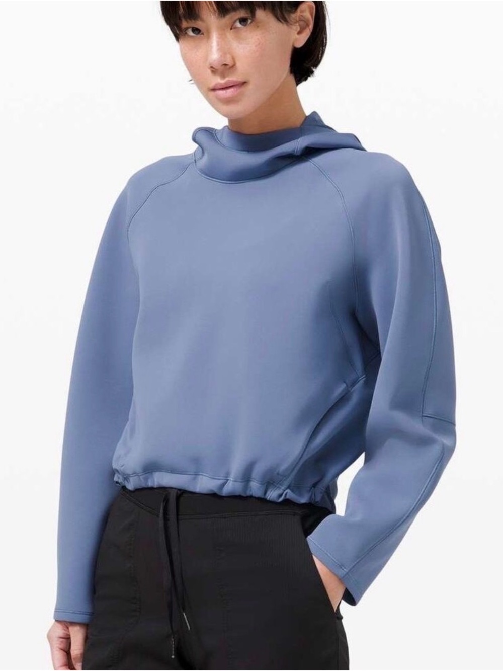 Lululemon Airwrap Pullover Hoodie (Women's, Size 0, Water Drop Blue)